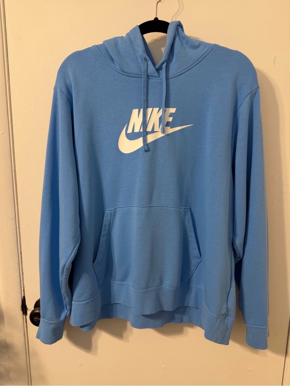 Nike Pullover Fleece Bright Blue Hoodie